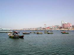 ガザの漁港